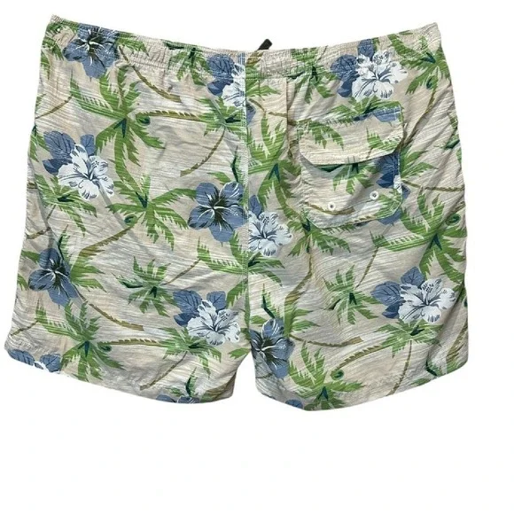 Tommy‎ Bahama Floral Swim Trunks Tropical Beach Shorts XL - Picture 2 of 9